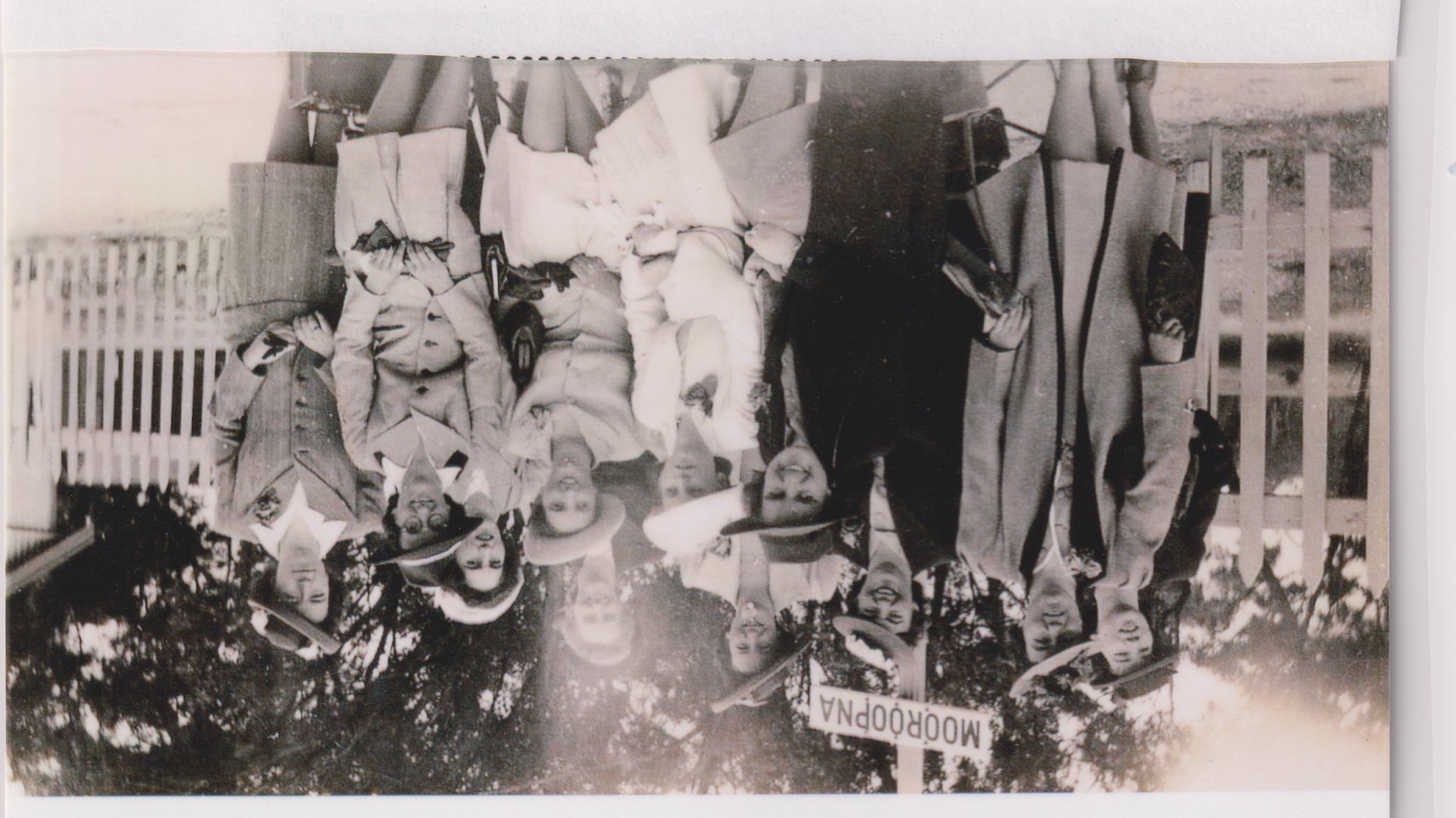 First Graduates 1946 waiting for train to take them to Melbourne for final exams